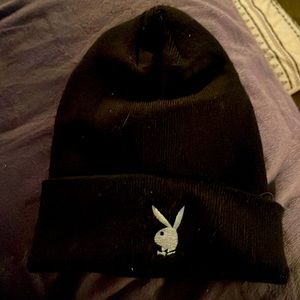 Playboy black beanie